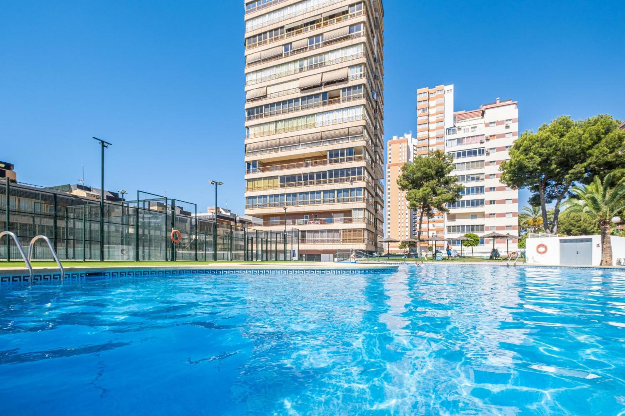 Benipark 4-2-B Poniente Beach Benidorm Bagian luar foto