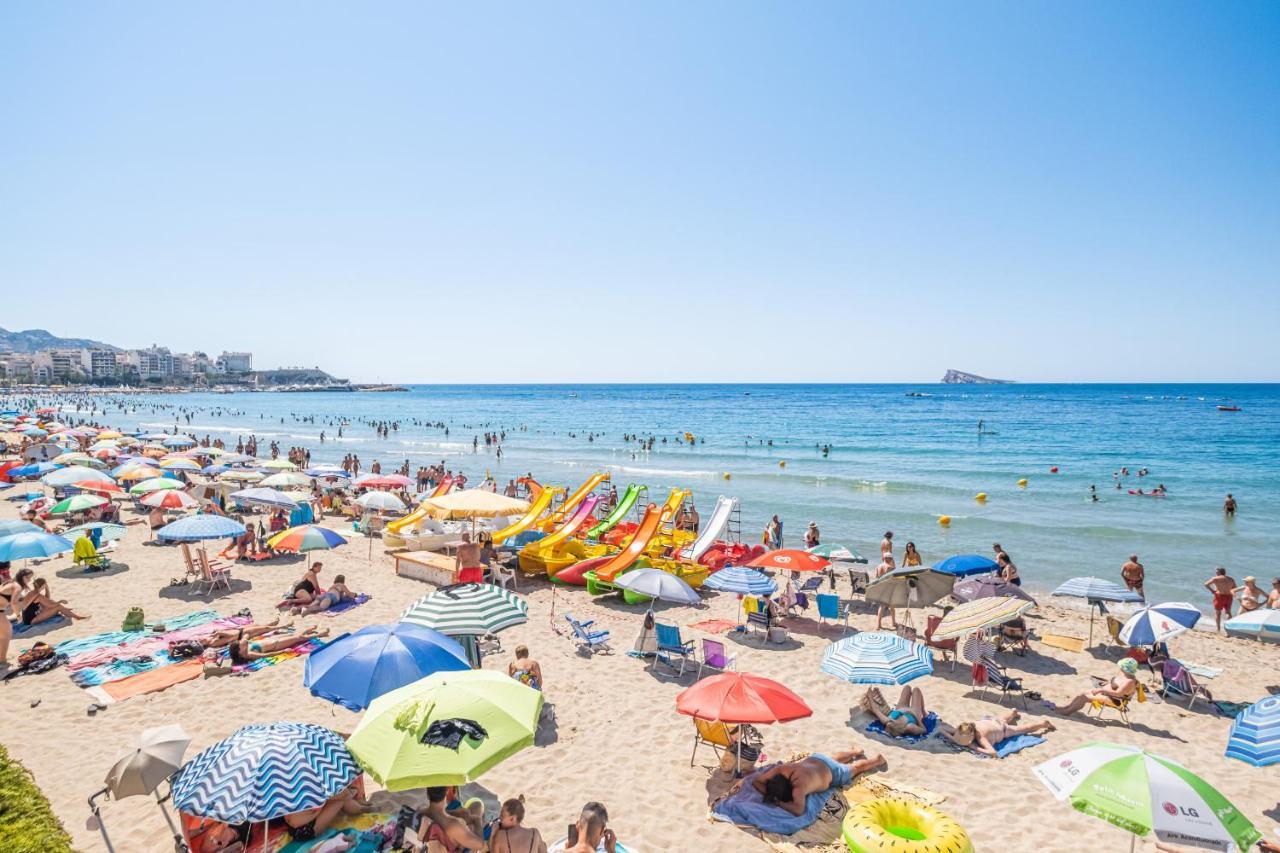 Benipark 4-2-B Poniente Beach Benidorm Bagian luar foto